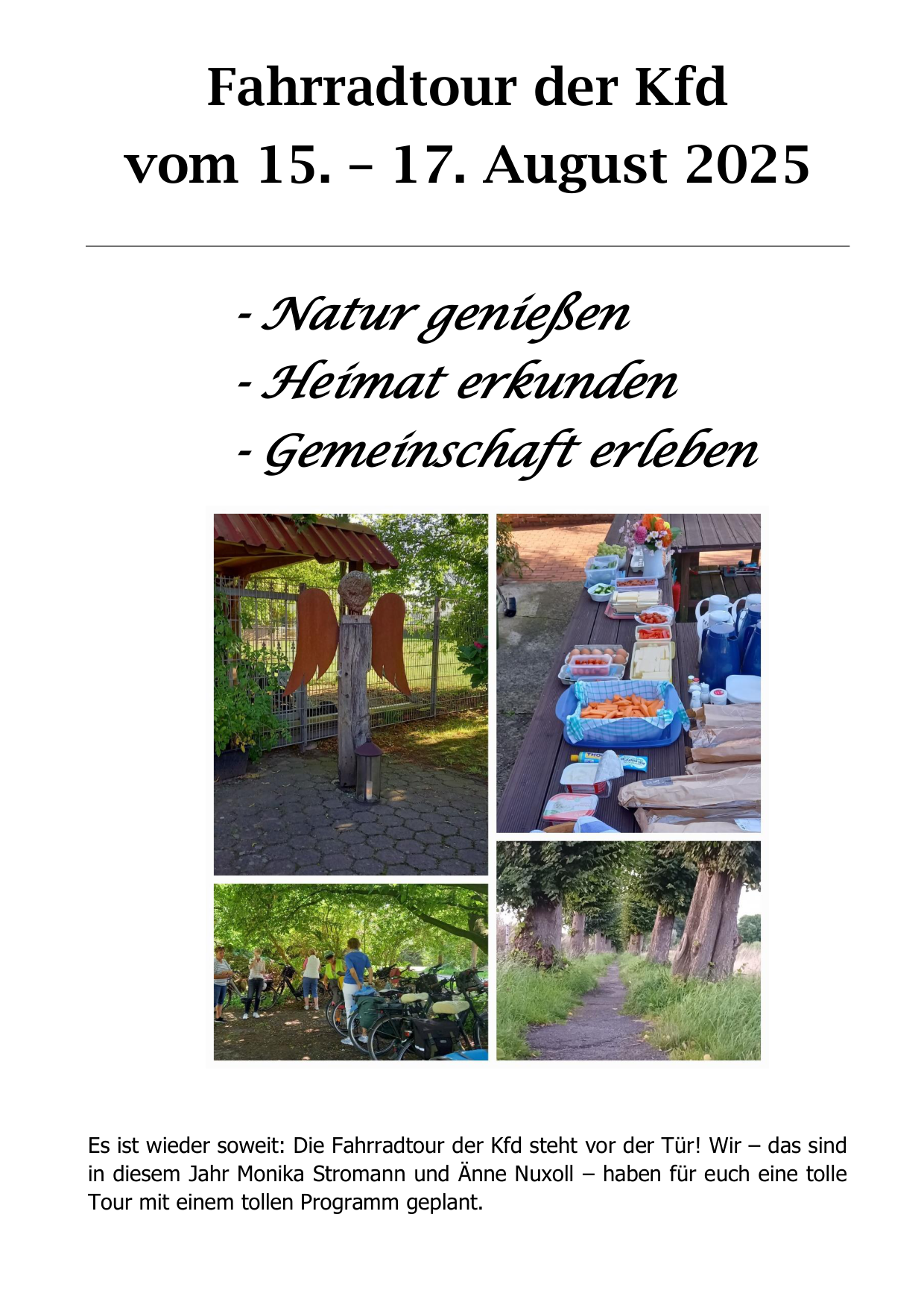 Fahrradtour 2025